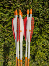 Footed Wood Arrows by Rusty's Feet, 1/2 Dozen