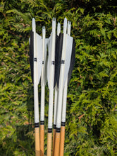 Footed Wood Arrows by Rusty's Feet, 1/2 Dozen