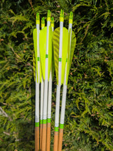 Footed Wood Arrows by Rusty's Feet, 1/2 Dozen