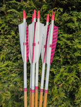 Footed Wood Arrows by Rusty's Feet, 1/2 Dozen