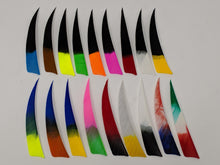 Archery Past 4" Multi-Colored Feathers, Shield or Parabolic