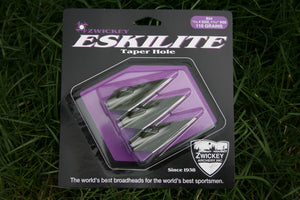 Zwickey Eskilite 4 Blade, Glue On Broadheads 5/16", 110 grains