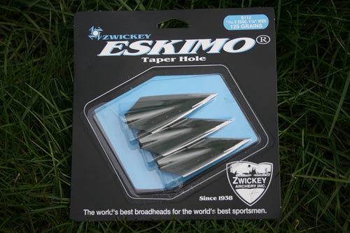 Zwickey Eskimo 2 Blade Glue On Broadheads. 11/32