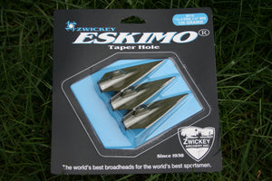 Zwickey Eskimo 4 Blade Glue On Broadheads, 11/32" 125 Grains