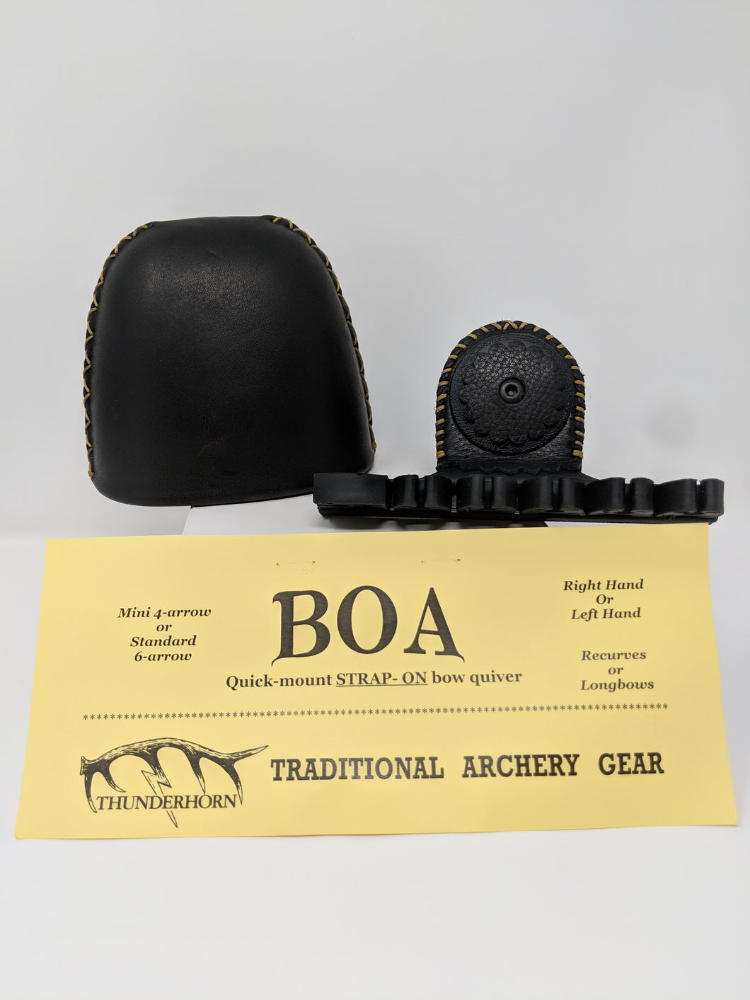 Thunderhorn Leather Strap On BOA Bow Quiver L3