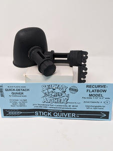Selway Quick Detach Recurve Bow Quiver w/Plastic Hood