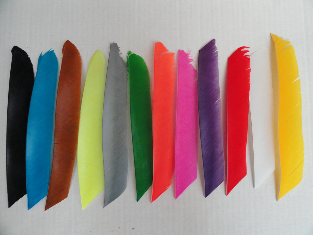 Full Length Solid Color Feathers by TrueFlight