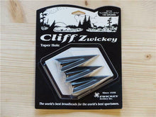 Cliff Zwickey Broadhead Glue On 2 Blade Barbed 140 Grain 3 Pack